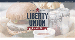 Desktop Screenshot of libertyunionbar.com
